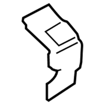 BMW 41-21-7-407-923 Reinforcement Plate, Sill, Left