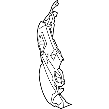 BMW 51-11-8-061-129 Support, Fog Lamp Left