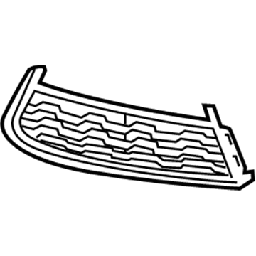 BMW 51-11-8-092-159 Grille, Air Inlet, Left