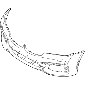BMW 51-11-8-064-754 Panel, Bumper, Primed, Front