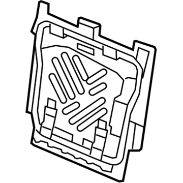 Honda 82526-SZA-A03 Back Frame Comp L, RR