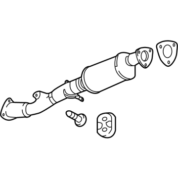 GM 84392383 Converter & Pipe