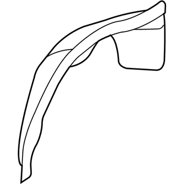 Ford F8AZ-5427887-AA Inner Wheelhouse