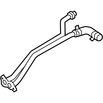 Kia 254702CTC0 Pipe Assembly-Heater