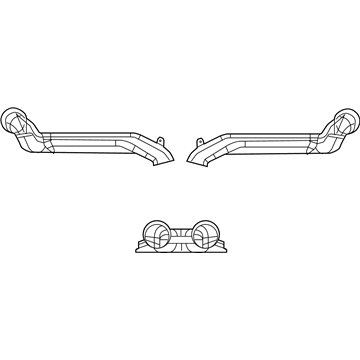 Mopar 68080789AA Duct-Center Distribution