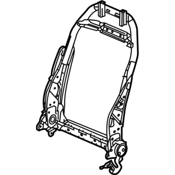 Honda 81525-T20-A11 FRAME ASSY-, L- FR