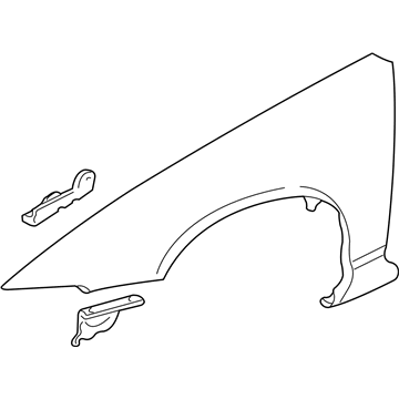 GM 12455103 Fender