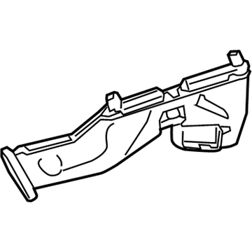 GM 22799385 Lower Duct