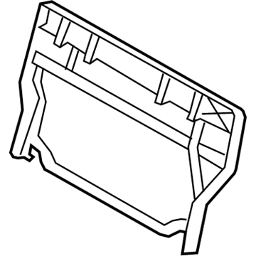 Mopar 68102121AC Frame-Rear Seat Back