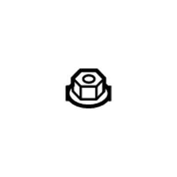 Hyundai 0K9A0-52601 Nut-Flange