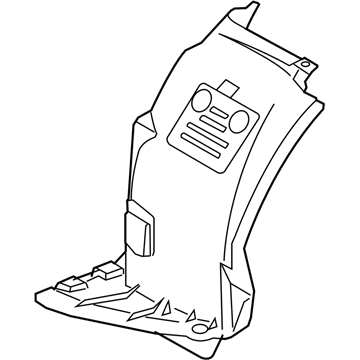 BMW 51-71-7-899-816 Cover, Bottom Right