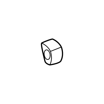 Toyota 64376-12040 SPACER, PACKAGE TRAY