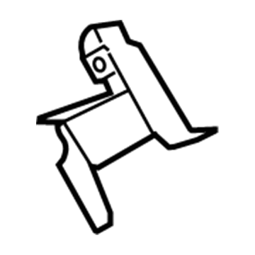 BMW 41-12-7-145-361 Bracket For Intake Silencer, Left