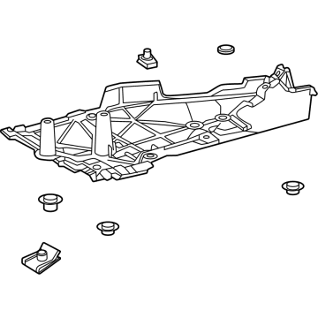 Toyota 58398-0R060 Under Cover