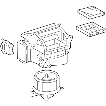 Lexus 87130-50102 Blower Assembly