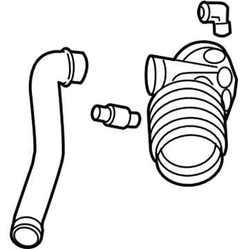 Ford 6E5Z-9B659-GA Outlet Hose