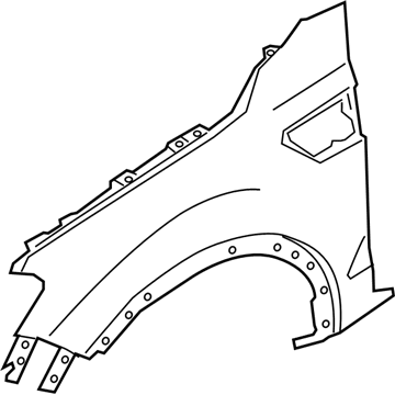 Ford LB3Z-16005-A Fender