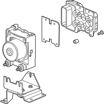 GM 19121728 Abs Control Module-Electronic Brake Control Module Assembly