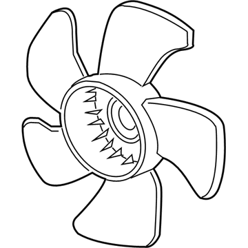 Acura 38611-R1A-A01 Fan, Cooling