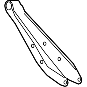 Lexus 48730-30090 Rear Suspension Control Arm Assembly, No.2, Right