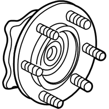 GM 84856648 Hub & Bearing