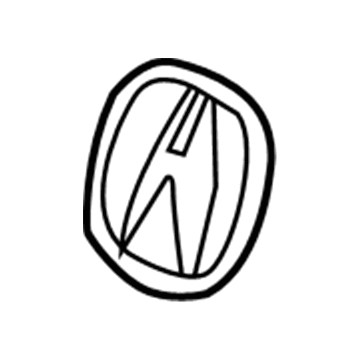 Acura 75700-SJA-A11 Emblem, Front (A)