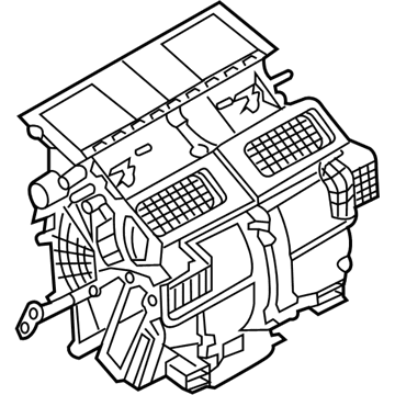 Infiniti 27122-4GF0A Case-Center, Front Heater