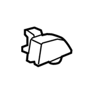 Honda 81553-SHJ-A21ZE Cover, L. Center (Lower) *NH574L* (TU WARM GRAY)