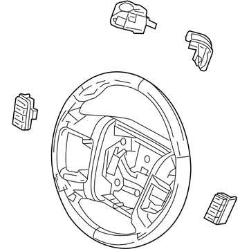 Ford DA5Z-3600-AA Steering Wheel