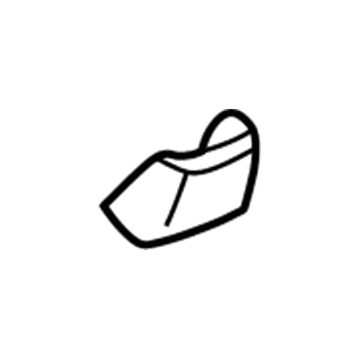 Hyundai 88567-38000-LK Cover-Front Seat Mounting Rear Inner