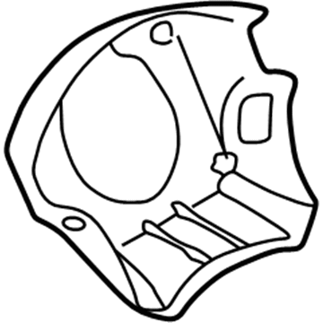 Hyundai 56131-2D500-CA Steering Wheel Lower Cover Assembly