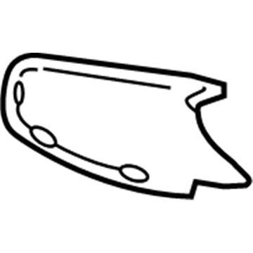 BMW 51-11-8-054-549 Trim, Grille, Left