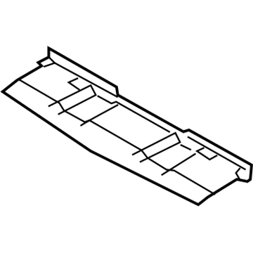 Mopar 68300403AA Shield-Radiator