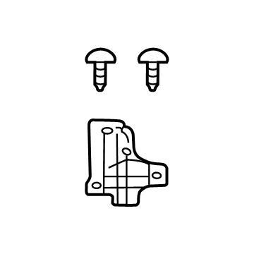 Lexus 81193-78120 RETAINER, HEADLAMP P