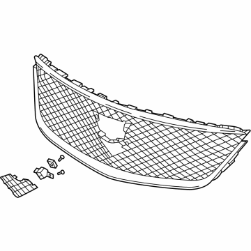 GM 84926783 Upper Grille