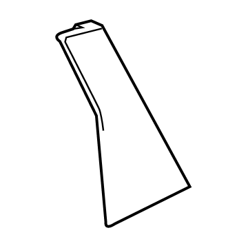 Acura 72721-TJB-A01 Garnish Assembly, Rear
