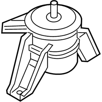 Hyundai 21810-D3100 Engine Mounting Bracket Assembly