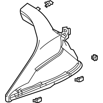 Acura 77315-TYA-A03ZA Cover, Dr Center (Alluring Ecru)
