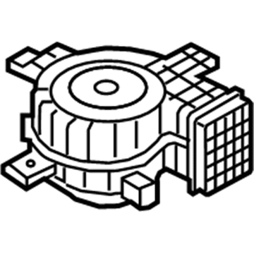 Kia 37580E6000 Blower Unit Assembly-Battery