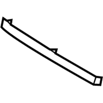 Honda 71123-T2F-A01 Molding Bar A R, FR G