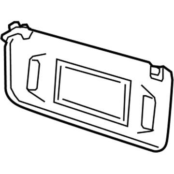 GM 23459634 Sunvisor