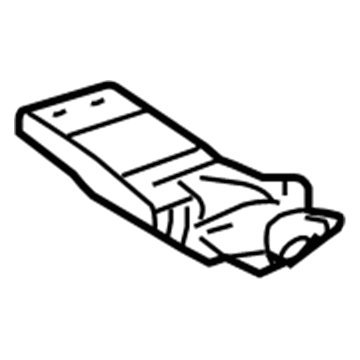 Lexus 87206-30010 Guide Sub-Assy, Air Duct, LH
