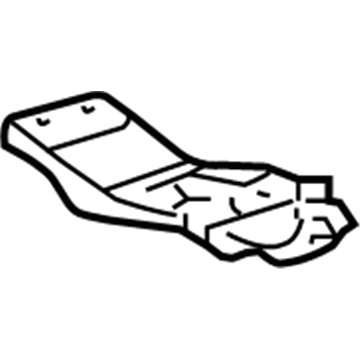Lexus 87205-30220 Guide Sub-Assy, Air Duct, RH