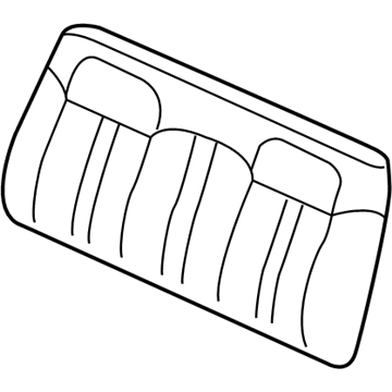 GM 19328636 Seat Back Cover