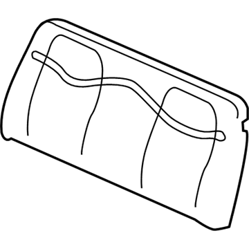 GM 19127773 Seat Back Pad