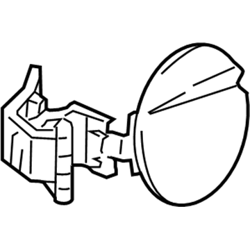 Toyota 77350-0D080 Fuel Door