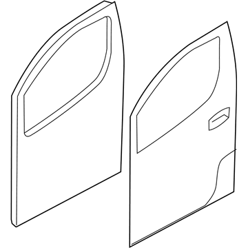 Nissan H0100-3LMMA Door Front RH"BOM"