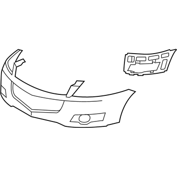 GM 25955129 Bumper Cover