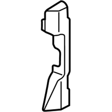 Kia 291361W500 Air Guide, LH