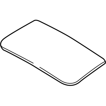 Kia 0K2DK68017 Insulator-Roof, Front
